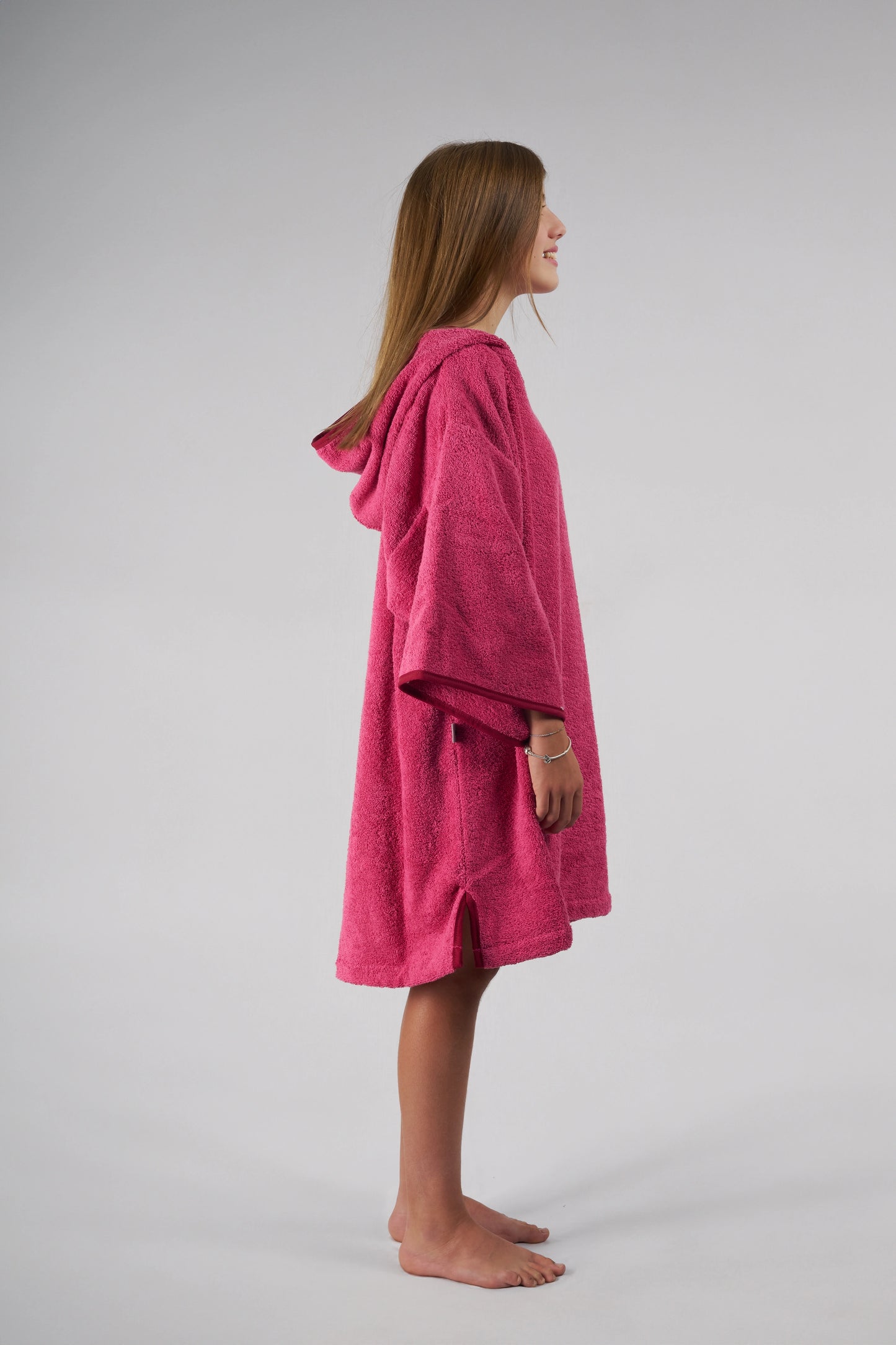 Kids Surf Poncho Blue