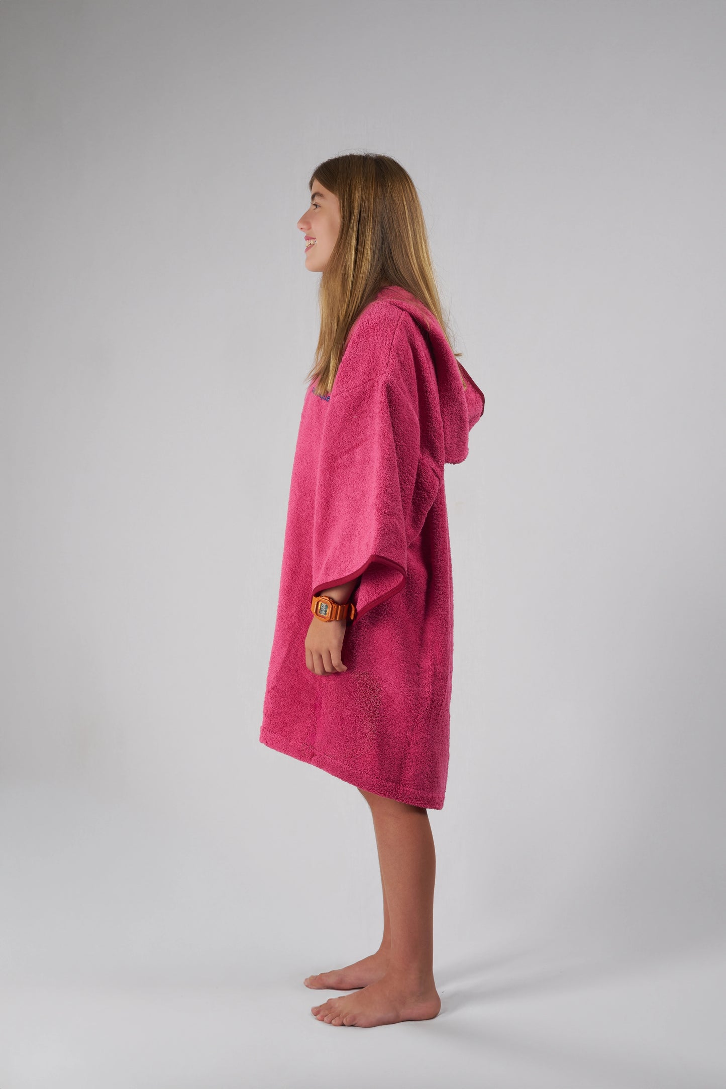 Kids Surf Poncho Blue