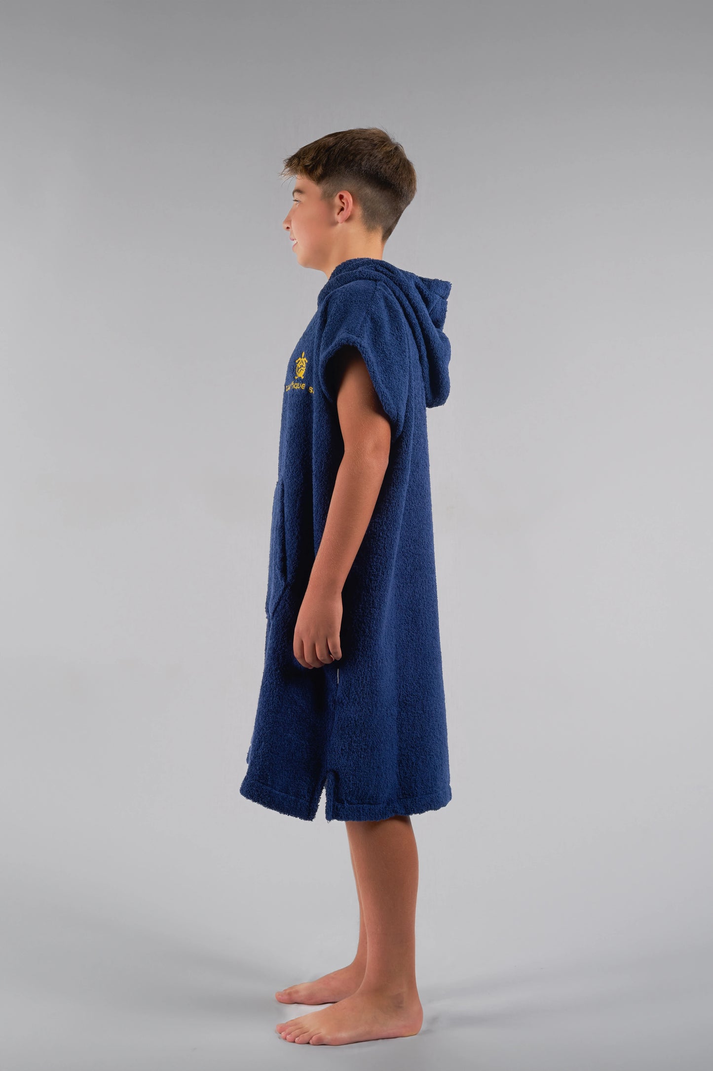 Surf Poncho Kids - Blue - Cotton - Sleeveless