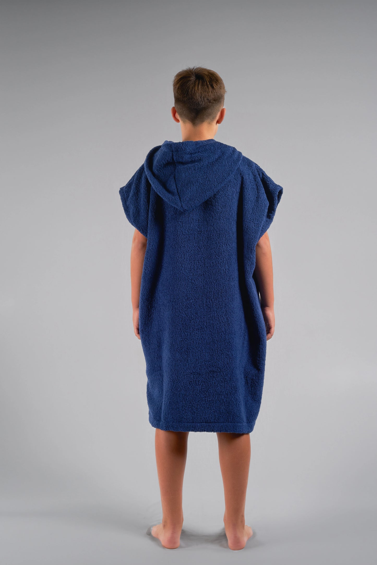 Surf Poncho Kids - Blue - Cotton - Sleeveless