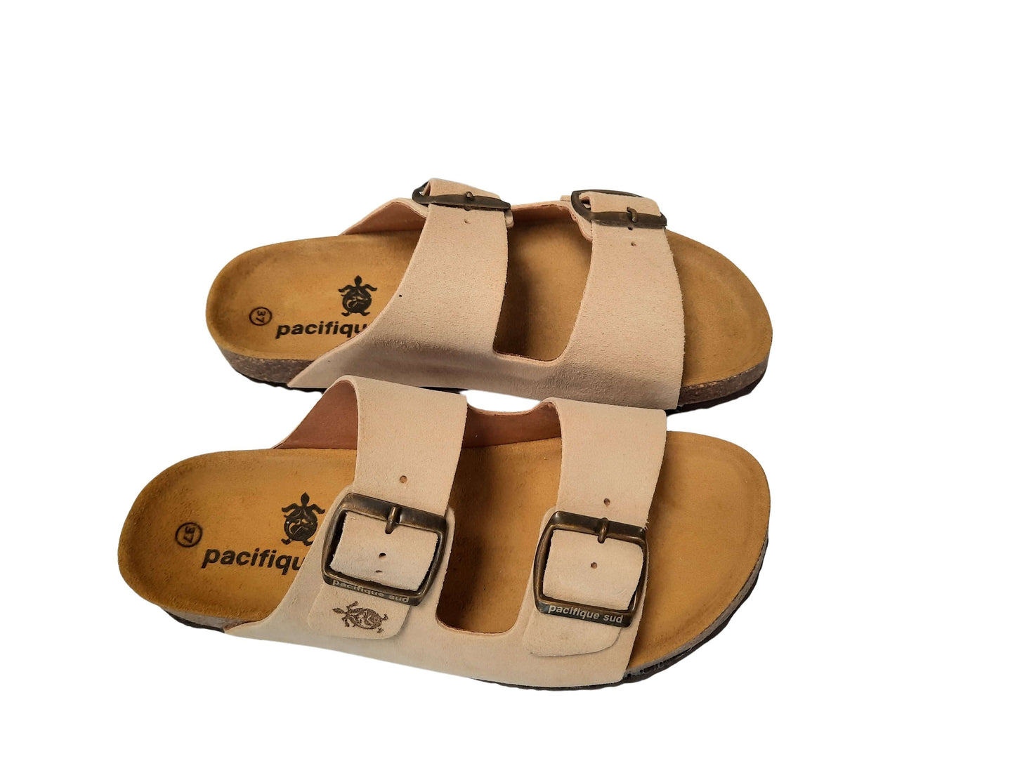 Klassische Sandale, Beige, Unisex